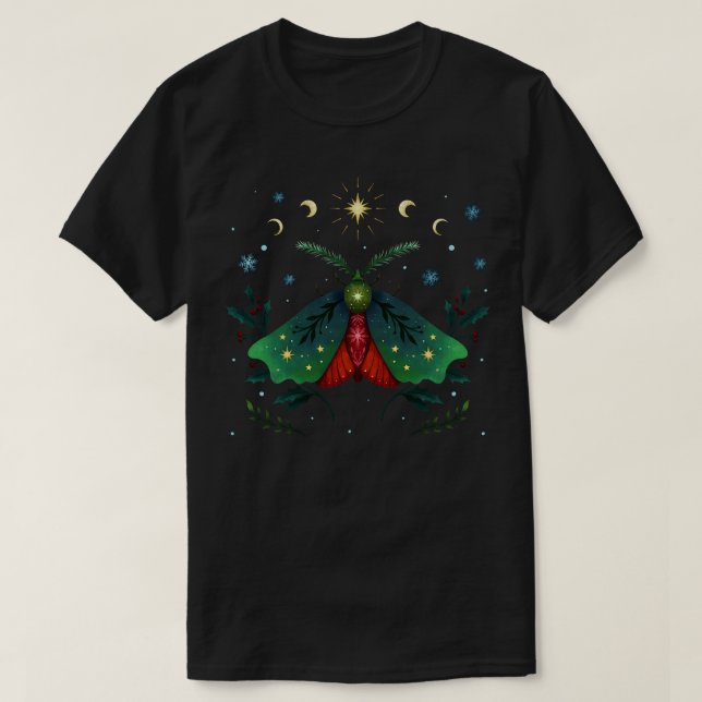 Christmas Moth 1 T-Shirt (Design Front)