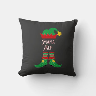 Christmas Mother Elf  Cushion