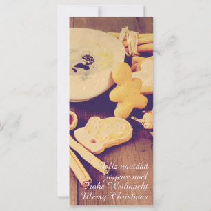 Christmas Motif with Cookies, Sweets and Spices