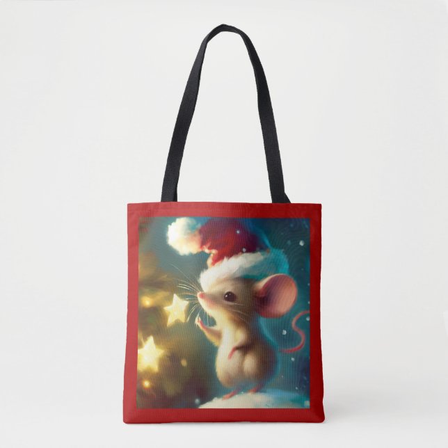 Christmas Mouse 1 Tote Bag (Front)