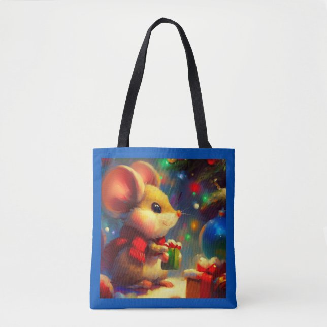 Christmas Mouse 2 Tote Bag (Front)