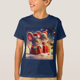 Christmas Mouse 3 T-Shirt