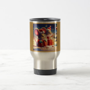 Christmas Mouse 3 Travel Mug