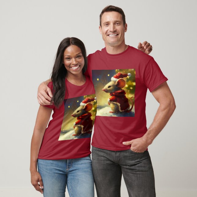 Christmas Mouse 4 T-Shirt (Unisex)