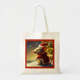 Christmas Mouse 4 Tote Bag