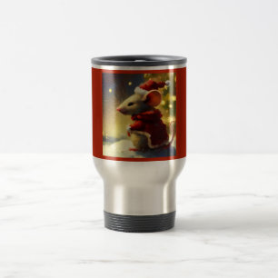 Christmas Mouse 4 Travel Mug