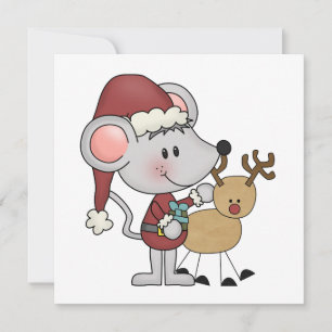 Christmas Mouse and Holiday Card