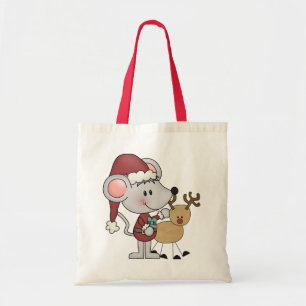 Christmas Mouse and Tote Bag