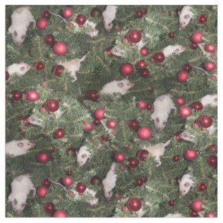 Christmas Mouse Fabric
