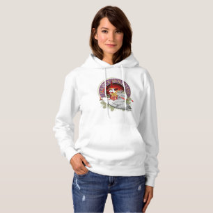  Christmas Mouse On The Wings of A Dove Hoodie