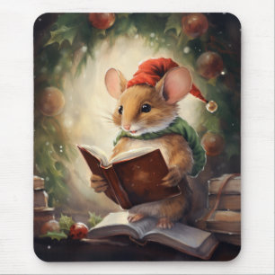 Christmas Mouse reading Pad
