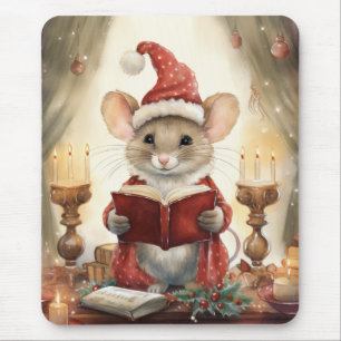 Christmas Mouse reading Pad