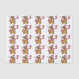 Christmas Mouse Tissue Paper