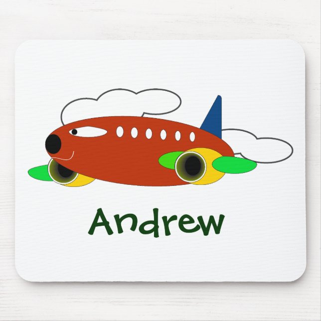 Christmas mousepad: Air Craft Mouse Pad (Front)