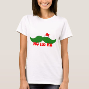 Christmas moustache T-Shirt
