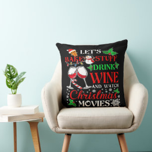 Christmas movie cushion
