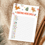 Christmas Movie Emoji Game Holiday Card<br><div class="desc">Guess the holiday films with our Christmas Movie Emoji Game Printable! A creative and entertaining challenge for movie lovers. 
76SE C</div>