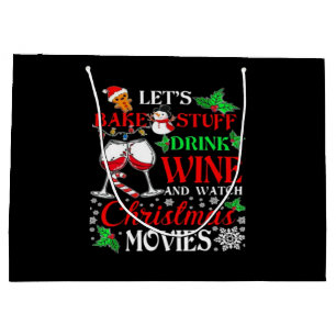 Christmas movie large gift bag