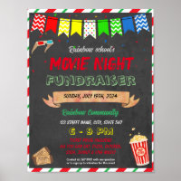 Christmas Movie Night school event template