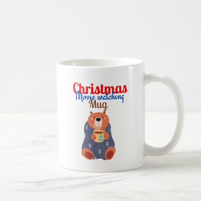 Christmas Movie Watching Coffee Mug (Right)