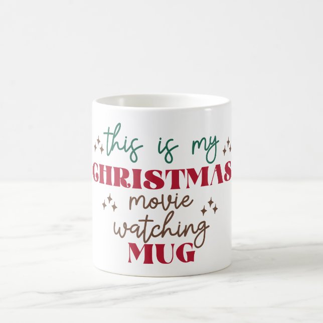 Christmas Movie Watching Mug - Christmas Mug (Center)
