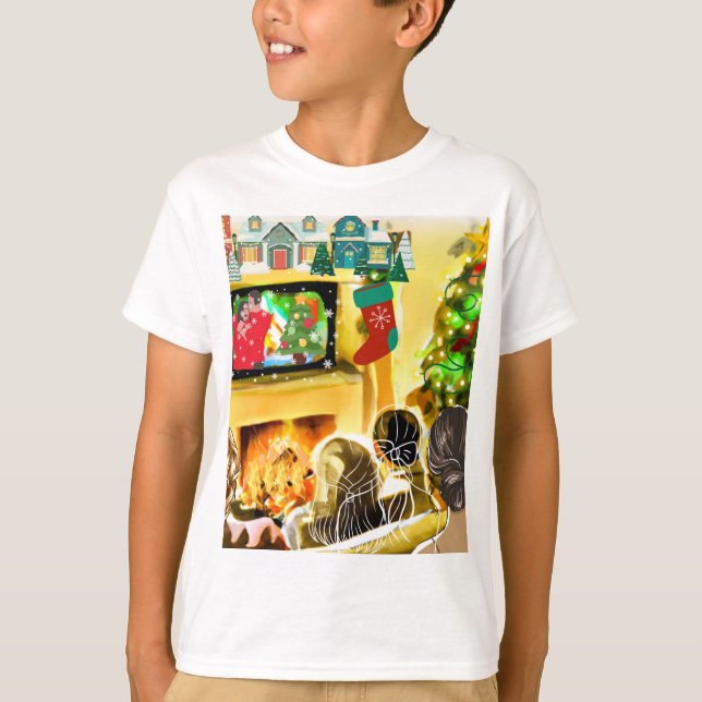 Christmas Movies T-Shirt (Front)