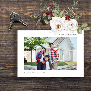 Christmas Moving Announcement from our New Home