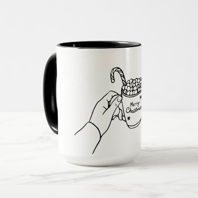 Christmas Mug (Front Left)