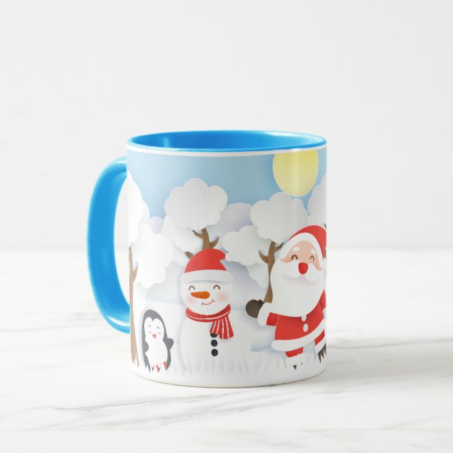 Christmas Mug (Front Left)