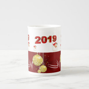 Christmas Mug, 2019 Bone China Mug