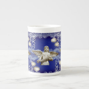 Christmas Mug, Angel Bone China Mug