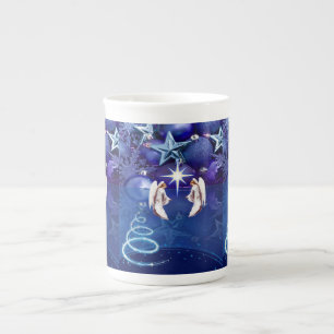 Christmas Mug, Angel Bone China Mug