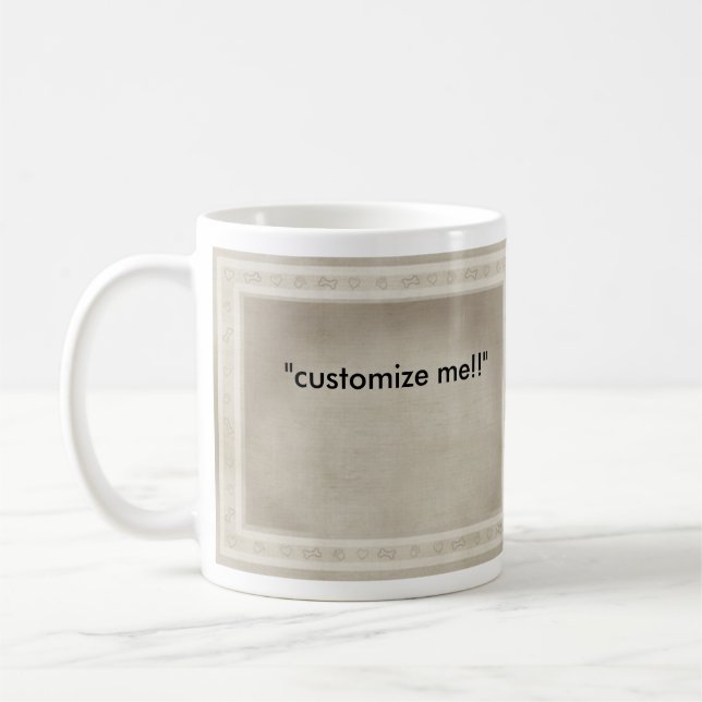 Christmas_Mug_Blank, "customise me!!" Coffee Mug (Left)