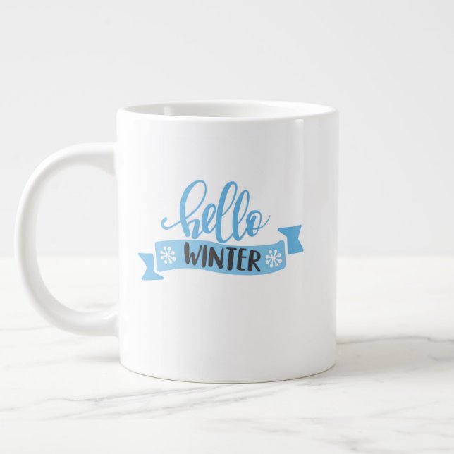 Christmas Mug – Festive Holiday Cocoa  (Left)