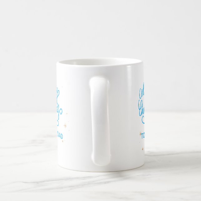 Christmas Mug for Dad – Festive Holiday Gift (Handle)
