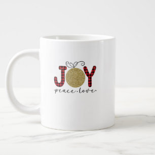 Christmas Mug – Glitter Holiday Cocoa & Coffee Cup