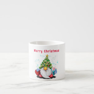 Christmas Mug Gnome with Christmas Tree Hat