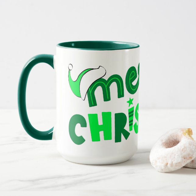 "Christmas Mug"  Mug (With Donut)