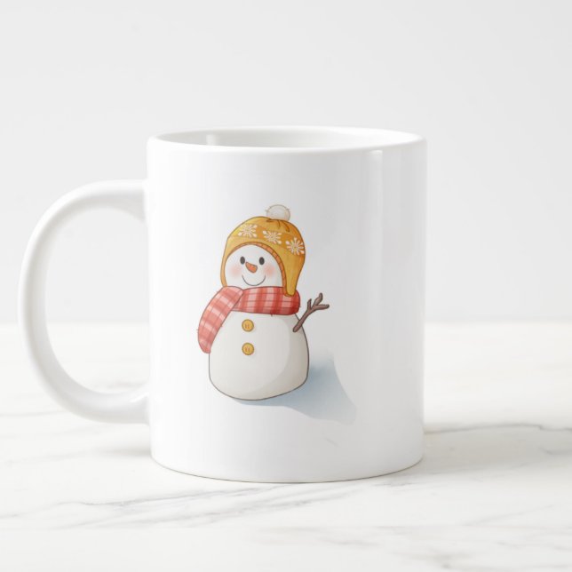 Christmas Mug – Nostalgic Holiday Cocoa & Coffee C (Left)