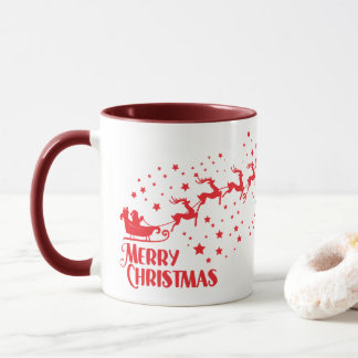 Christmas mug, personalise mug