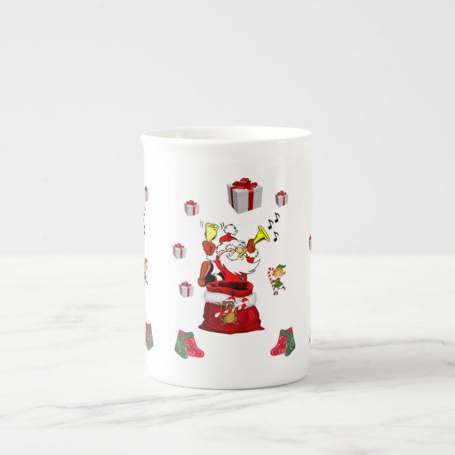Christmas Mug Santa (Front)