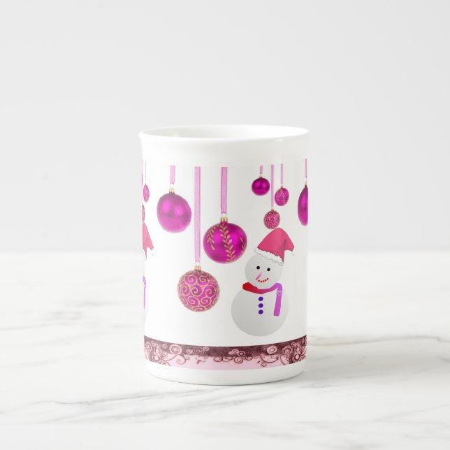 Christmas Mug Snowman (Front)