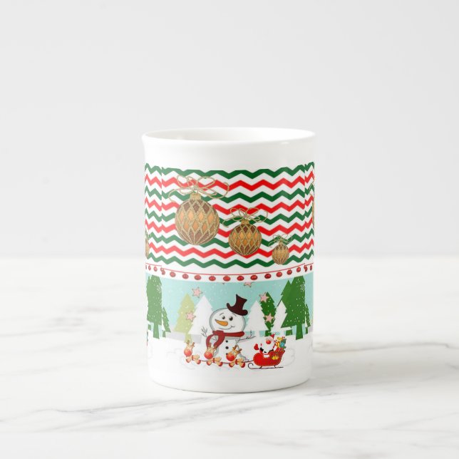 Christmas Mug Snowman (Front)