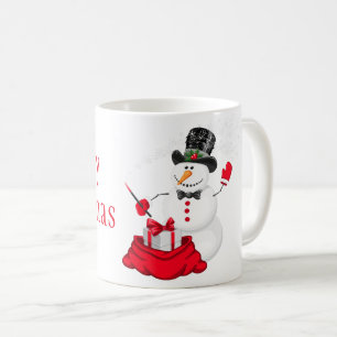 Christmas Mug-Snowman Coffee Mug