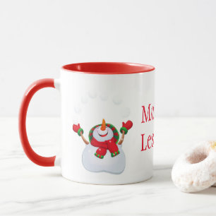 Christmas Mug-Snowman-Mo' adim Lesimkha Mug