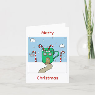 Christmas Mug Sweet Shop Card