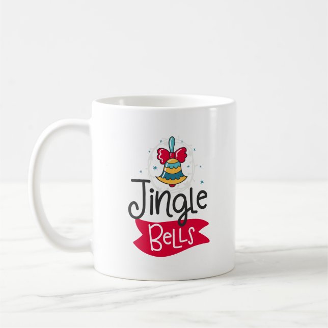 Christmas mug with 2 designs (Left)