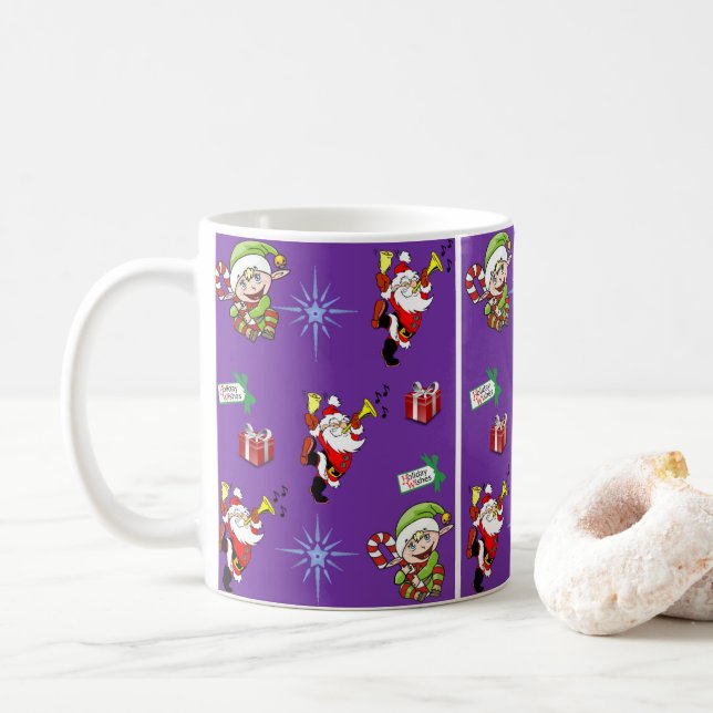 Christmas Mugs (With Donut)
