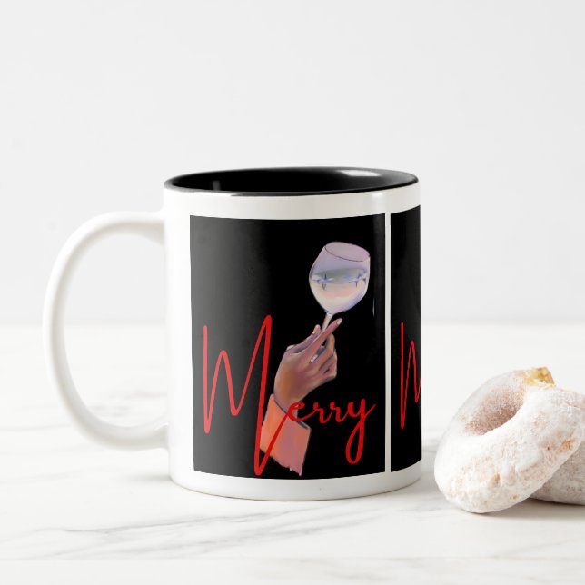 Christmas mugs (With Donut)