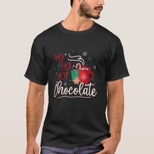Christmas Mugs Cocoa Lover Ho Ho Hot Chocolate Ugl T-Shirt